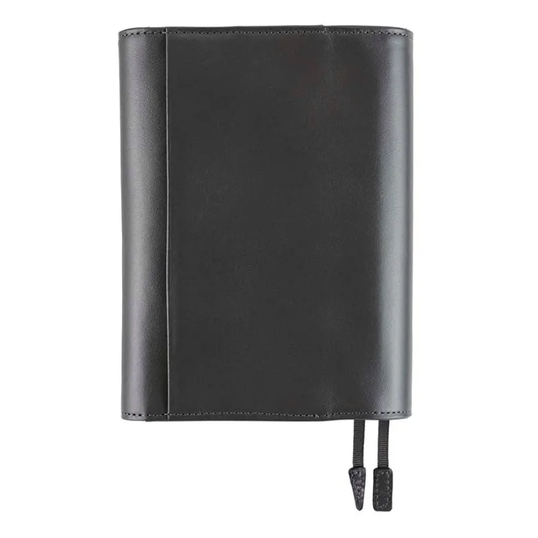 Hobonichi | Agenda Hobonichi Techo A6 Leather: Charcoal Gray 2027