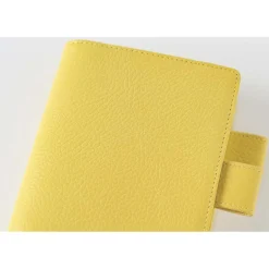 Hobonichi | Agenda Hobonichi Techo A6 Leather: Brilliant Yellow 2027