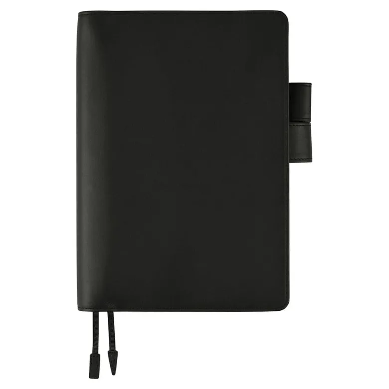 Hobonichi | Agenda Hobonichi Techo A6 Leather: TS Basic Black 2027