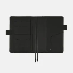 Hobonichi | Agenda Hobonichi Techo A6 Leather: TS Basic Black 2027