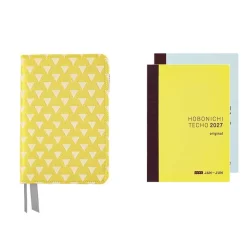 Hobonichi | Agenda Hobonichi Techo A6 Yuge Fabric Farm: Fish Scale Crest 2027