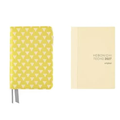 Hobonichi | Agenda Hobonichi Techo A6 Yuge Fabric Farm: Fish Scale Crest 2027
