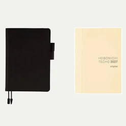Hobonichi | Agenda Hobonichi Techo A6 Colors Black x Clear Blue 2027