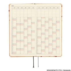 Hobonichi | Agenda Hobonichi Weeks MOTHER: Mr. Saturn Pattern 2027