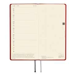 Hobonichi | Agenda Hobonichi Weeks Colors: Poppy Red 2027