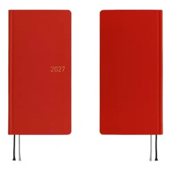 Hobonichi | Agenda Hobonichi Weeks Colors: Poppy Red 2027