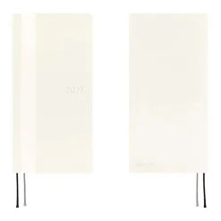 Hobonichi | Agenda Hobonichi Weeks White Line: Ivory 2027