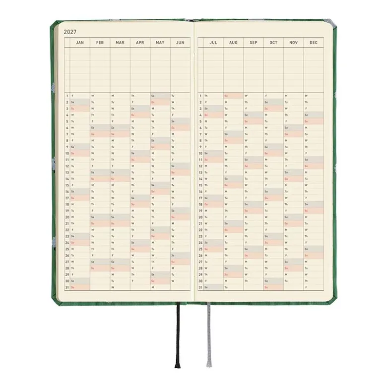 Hobonichi | Agenda Hobonichi Weeks MEGA Bow & Tie: Sheep Sheep Sheep 2027