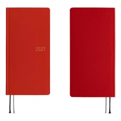 Hobonichi | Agenda Hobonichi Weeks MEGA Colors: Poppy Red 2027
