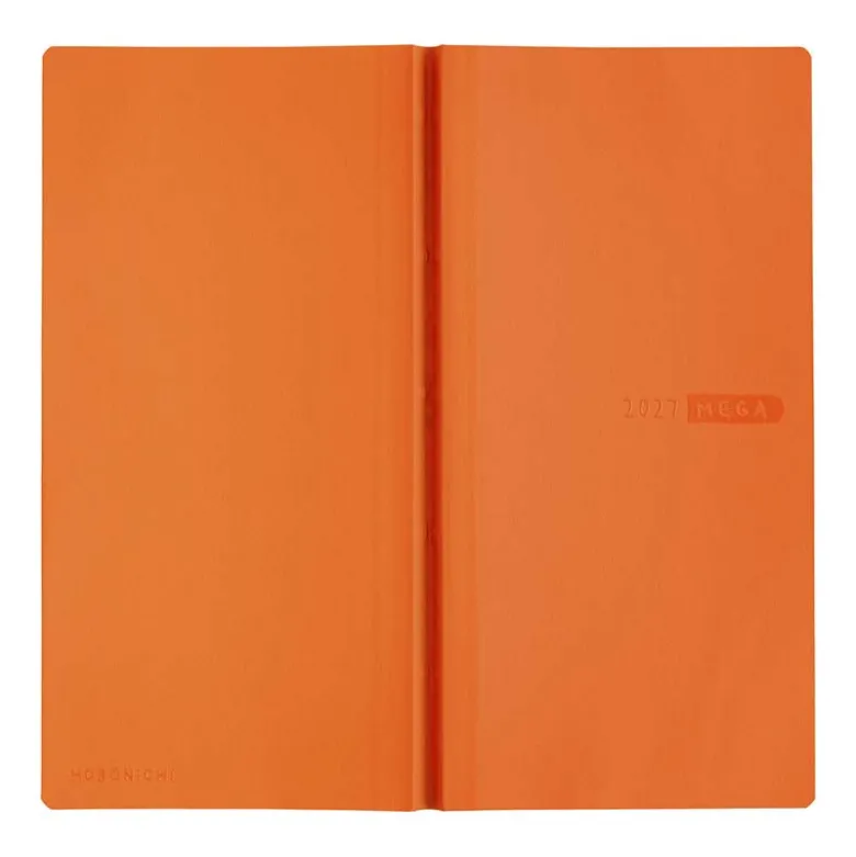 Hobonichi | Agenda Hobonichi Weeks MEGA Sneaker: Mandarin Orange 2027