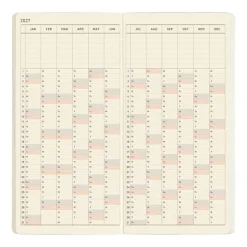Hobonichi | Agenda Hobonichi Weeks MEGA Sneaker: Lime Green 2027
