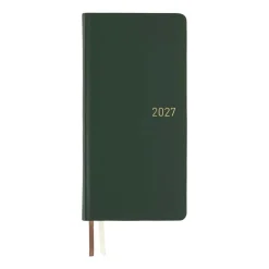 Hobonichi | Agenda Hobonichi Weeks Leather: Forest Green 2027