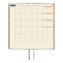 Hobonichi | Agenda Hobonichi Weeks Smooth: Cafe au Lait 2027