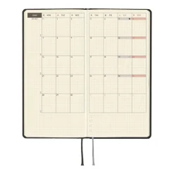 Hobonichi | Agenda Hobonichi Weeks Paper Series: Black Argyle 2027