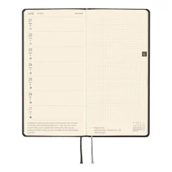Hobonichi | Agenda Hobonichi Weeks Paper Series: Black Argyle 2027