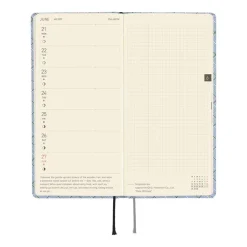 Hobonichi | Agenda Hobonichi Weeks Shirt Fabric: Graph Plaid 2027