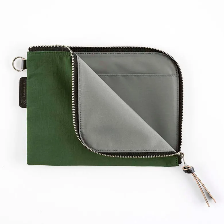 Hobonichi | Estuche Tragen Flat Pouch A6 Green