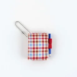 Hobonichi | Mini Llavero Hobonichi Techo Mini Keychain (Bright Plaid)