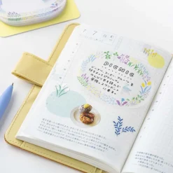 Hobonichi | Notas Adhesivas Transparentes Yuri Sanae (Forest Lake)