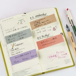 Hobonichi | Notas Adhesivas TSUKI no IRO Guide
