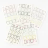 Hobonichi | Pegatinas Frame para Fechas