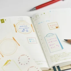 Hobonichi | Pegatinas Frame para Fechas