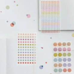 Hobonichi | Pegatinas TSUKI no IRO: Transparent Dot Stickers (3.5mm)
