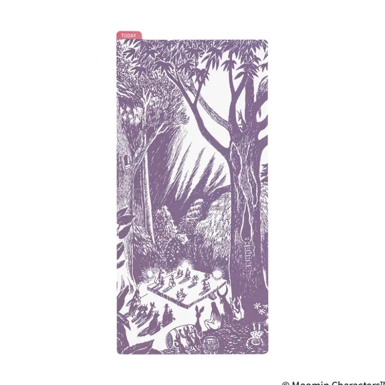 Hobonichi | Plantilla de Escritura Pencil Board Weeks Moomin (Grand Ball)