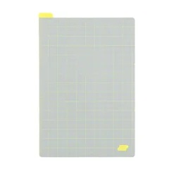 Hobonichi | Plantilla de Escritura Pencil Board A6 Ice Gray x Yellow