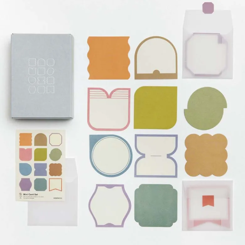 Hobonichi | Set de Mini Tarjetas TSUKI no IRO