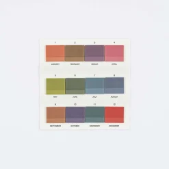 Hobonichi | Set de Notas Adhesivas Tiles TSUKI no IRO Translucent