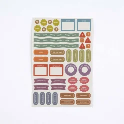 Hobonichi | Set de Pegatinas TSUKI no IRO Schedule