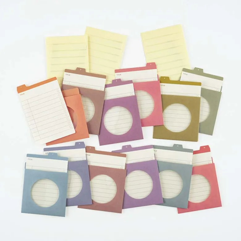 Hobonichi | Sobres Index TSUKI no IRO: 12 Month