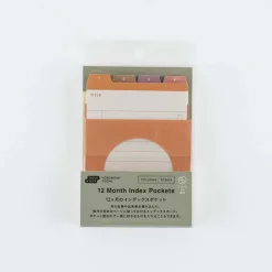 Hobonichi | Sobres Index TSUKI no IRO: 12 Month