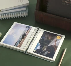 Iconic | Album de Fotos Autoadhesivo Lettering Blue
