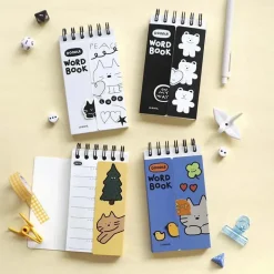 Iconic | Cuaderno de Vocabulario Doodle Black