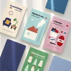 Iconic | Cuaderno Slow B6 Home (Cuadros)