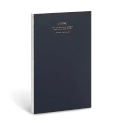 Iconic | Cuaderno Solitude B6 Navy (Cuadros)