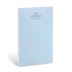 Iconic | Cuaderno Solitude B6 Powder Blue (Cuadros)