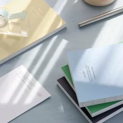 Iconic | Cuaderno Solitude B6 Powder Blue (Cuadros)
