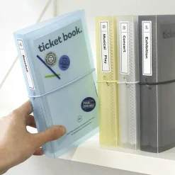 Iconic | Álbum de Tickets Collect Ticket Book Cream Yellow