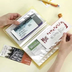 Iconic | Álbum de Tickets Collect Ticket Book Cream Yellow
