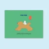 Iconic | Mini Postal Cuddly For You Green
