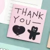 Iconic | Mini Tarjeta de Felicitación Doodle Thank You Pink