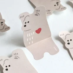 Iconic | Notas Adhesivas Animal Brown Bear