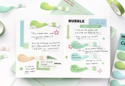 Infeel.me | Notas Adhesivas Color Palette Green
