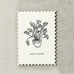Katie Leamon | Postal Plants You're Wonderful