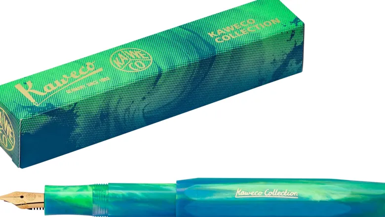KAWECO | Pluma Sport Collection Marble Ocean (Plumín F)