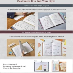 King Jim | Cuaderno Archivador Filing Note A4 Red
