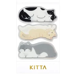 King Jim | Pegatinas Precortado KITTA Clear Cat